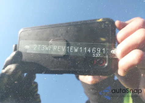 2014 Toyota Rav4 Xle из США, поврежденный, VIN 2T3WFREV1EW114691